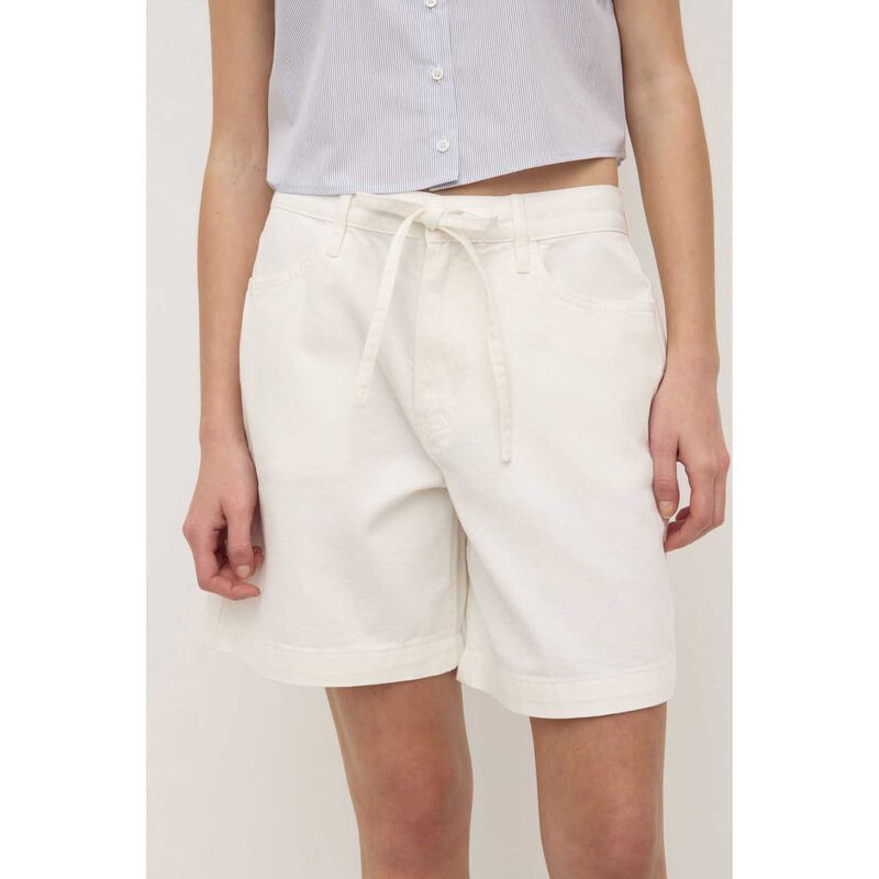 Assembly Label Bobbie Twill Midrise Short Antique White image number 2